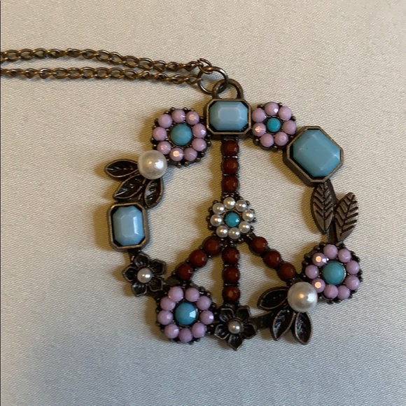 Jewelry - 5/$25 Long Peace ☮️ Necklace